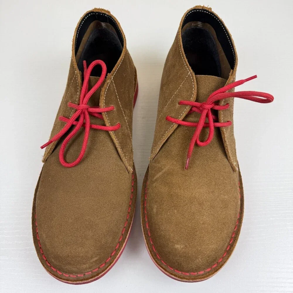 EUC Veldskoen Heritage Pinotage Chukka Boots Handcrafted
